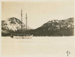 Image: Bowdoin, Camp site, and Mount Henderson
